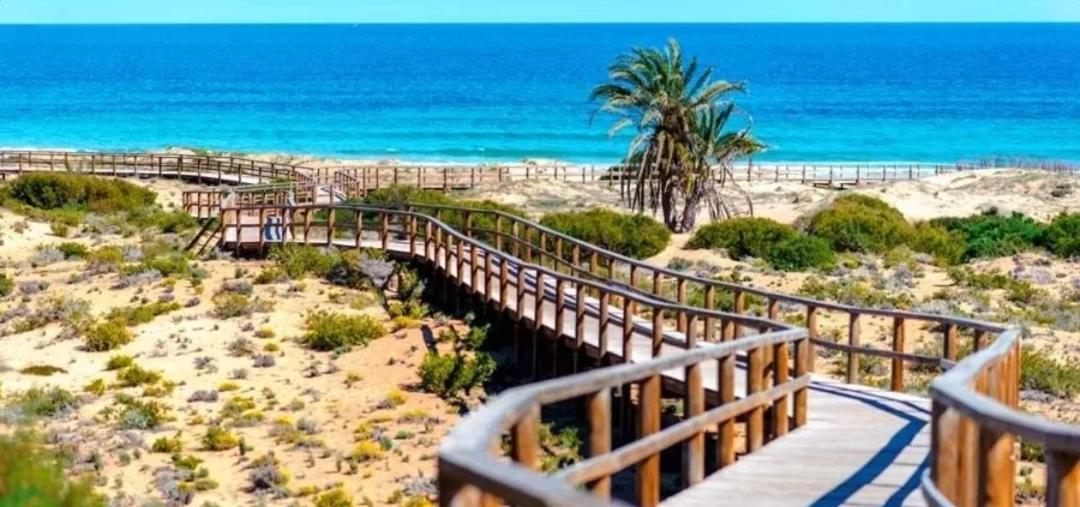 Bungalow Adaptado, Terraza Muy Grande Y Soleada. Gran Alacant Exterior foto